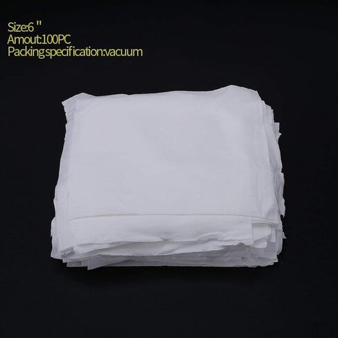 ASHATA Microfiber Cleaning Cloths for Glasses Eyeglasses Screens Lenses Phone Laptops Antistatic Clean Cloth Dusting Microfiber Ecloth (100Pcs/Bag - 6in) in Saudi Arabia