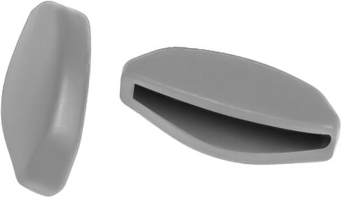 Anti Slip Nose Pads Replacement for Oakley HSTN SQ OX8208 HSTN OO9242 Eyeglasses Frame, Silicone Soft Nose Pieces - 2 Pairs Black Regular Size in Kuwait