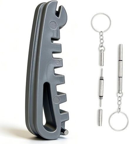 Eyeglass Frame Adjustment Tool with 3-in-1 Screwdriver Kit | Professional Temple Arm & Nose Pad Adjuster for At-Home Glasses Repair & Adjusting in Saudi Arabia
