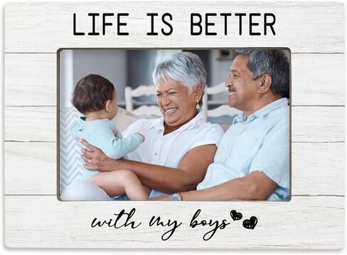 Pops Gifts 4x6 Picture Frame, Grandpa Gifts from Grandkids Grandchikdren Photo Frame, Fathers Birthday Gift, Best Pop Pop Wooden Picture Frames for Wall or Tabletop Display in Saudi Arabia
