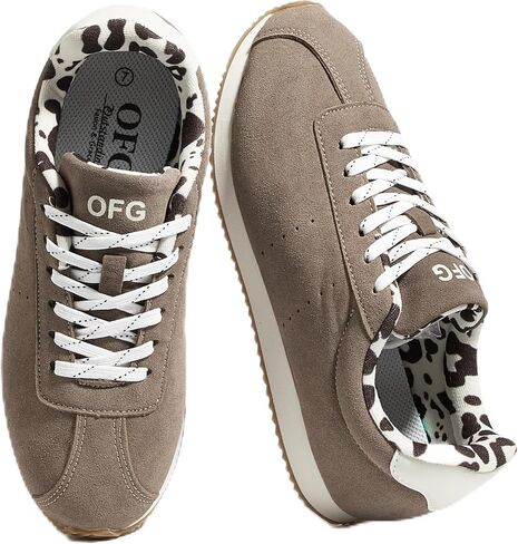 Women's Fashion Sneakers-Lightweight Walking Shoes- Low Top Classic Retro Casual Ladies Comfortable Running Shoes in Saudi Arabia