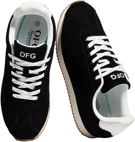 Women's Fashion Sneakers-Lightweight Walking Shoes- Low Top Classic Retro Casual Ladies Comfortable Running Shoes in Saudi Arabia