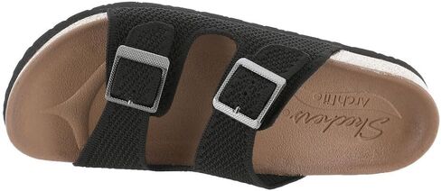 Skechers Cali Arch Fit: صندل نسائي Granola-Mellow Skies - - 8 B(M) US، أسود in Kuwait