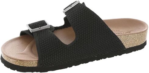 Skechers Cali Arch Fit: صندل نسائي Granola-Mellow Skies - - 8 B(M) US، أسود in Kuwait