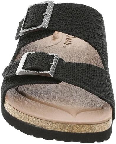 Skechers Cali Arch Fit: صندل نسائي Granola-Mellow Skies - - 8 B(M) US، أسود in Kuwait