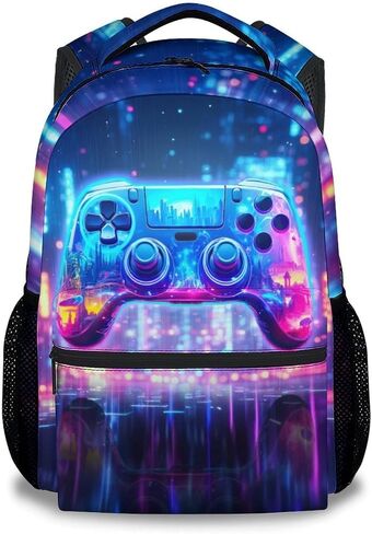 Dinosaur Backpack for Kids - 17 Inch Toddler Boys Dino Backpack for Kindergarten, Teens Lightweight Bookbag for School in Saudi Arabia