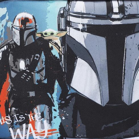 مجموعة حقيبة ظهر شفافة للأطفال وصندوق غداء من Bioworld Star Wars The Mandalorian & Grogu مكونة من قطعتين مقاس 16 بوصة للمدرسة والسفر in Kuwait