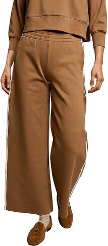 perfectwhitetee, Mikos Wide Leg Travel Pant - Women's, Mocha, M in Saudi Arabia