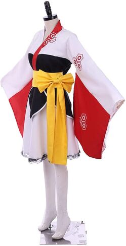 VintageCos Women's Anime Cosplay Costume Set Kimono Uniform Suit Halloween Cosplay Outfits in Kuwait
