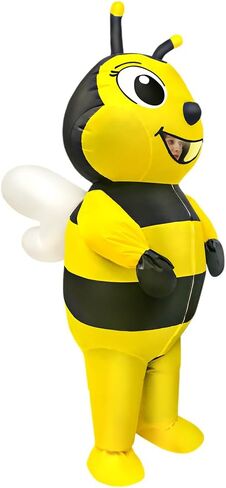 EXIGENT Bumble Bee Inflatable Costume Men Women Full Body Blow Up Costumes Adult Child Halloween Cosplay Outfit in Saudi Arabia