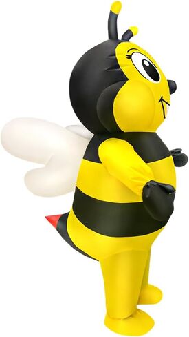 EXIGENT Bumble Bee Inflatable Costume Men Women Full Body Blow Up Costumes Adult Child Halloween Cosplay Outfit in Saudi Arabia
