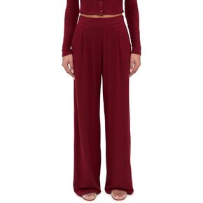 Leset Women's Lauren Pleated Pocket Pants in Saudi Arabia