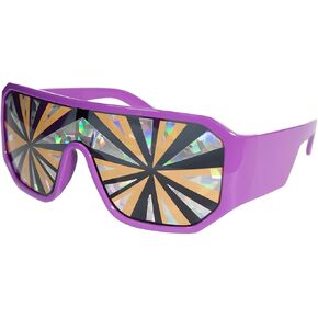 Pro Wrestling Tees Officially Licensed Macho Man Sunglasses - Orange/Grey Burst in Saudi Arabia