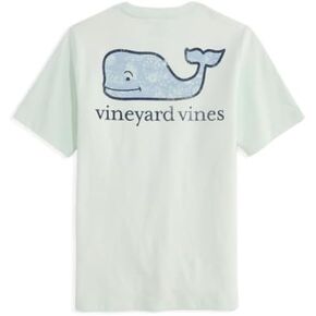 Vineyard Vines Men's Pirate Map Whale Fill Short-Sleeve Pocket Tee in Saudi Arabia