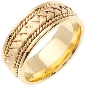 Traditional Hand Braided Ring in Saudi Arabia
