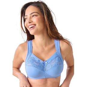 Comfort Choice Women's Plus Size Full Coverage Gel Strap Bra in Saudi Arabia