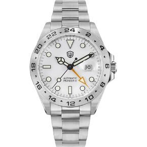 watchdives GMT ساعة أوتوماتيكية WD1993 منطقة زمنية مزدوجة الغوص ساعة اليد 40 ملم كريستال الياقوت سوبر مضيئة 100 متر ساعات مقاومة للماء للرجال in Kuwait