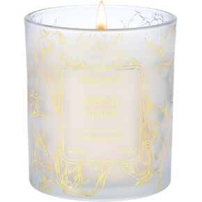 M&SENSE Natural Soy Wax Ocean Scented Candles, 8.1oz Non Toxic Soy Candle 42-Hour Slow Burning, Summer Fresh Smelling Candle for Bathroom Decor, Stress Relief Aromatherapy Candle Gifts in Saudi Arabia