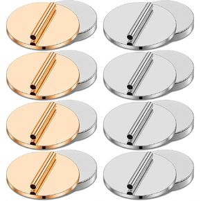 8 Pair Mini Magnetic Pin Brooch Converters Magnetic Apparel Pin Converter Clothing Metal Buckle Lapel Pins Converter Invisible Pins Brooch Holder Converters for Hijab Scarf Shawl Thin Fabric in Saudi Arabia