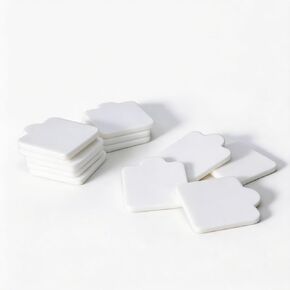 24PCS Oil Cotton Pads for ETAROWKS Waterless Candle Essential Oil Diffuser,Aroma Pad,Pure White Cotton Pads for Flameless Candle Diffuser in Saudi Arabia