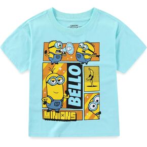 Minions Boys Short Sleeve T-Shirt for Big Kids in Kuwait