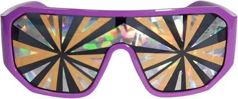 Pro Wrestling Tees Officially Licensed Macho Man Sunglasses - Orange/Grey Burst in Saudi Arabia