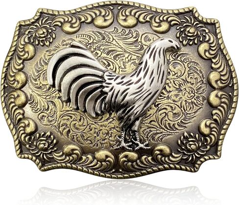Btilasif Horse Belt Buckle,Long Horn Bull Western Cowboy Texas Rodeo Belt Buckle for Men Women in Kuwait
