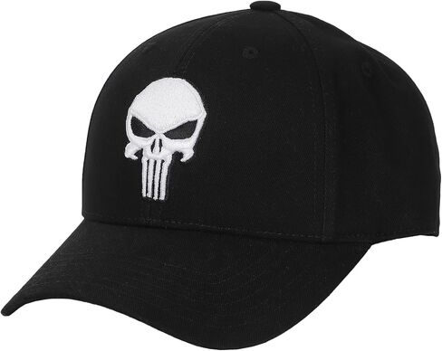 قبعة بيسبول بشعار Bioworld Marvel Universe Punisher Skull in Kuwait