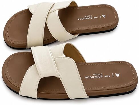 KEFANDA]Women's Flat Sandals Summer Fashion Comfortable Casual Lightweight in Saudi Arabia