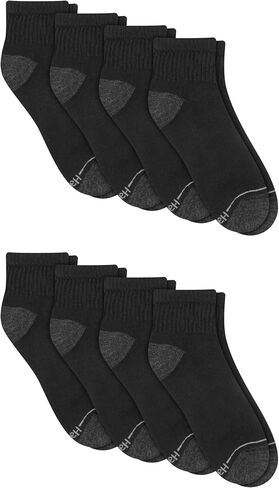 مجموعة جوارب الكاحل الرجالية من Hanes - 9 قطع - جوارب رياضية X-Temp للرجال - قدم مبطنة تسمح بمرور الهواء وشبكة للتحكم في الرائحة in Kuwait