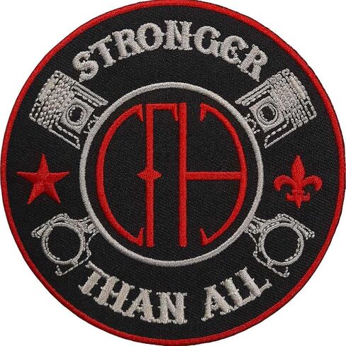 Pantera Stronger Than All Patch (One Size) (Black/Red) in Saudi Arabia