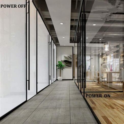 SW Smart Film Switchable Electric PDLC Smart Glass Window Tint for Home, Office Meeting Room, 6"X6", Sample in Saudi Arabia