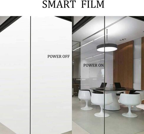SW Smart Film Switchable Electric PDLC Smart Glass Window Tint for Home, Office Meeting Room, 6"X6", Sample in Saudi Arabia