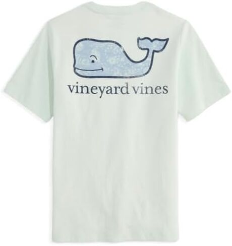 Vineyard Vines Men's Pirate Map Whale Fill Short-Sleeve Pocket Tee in Saudi Arabia