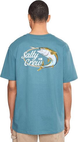 تي شيرت رجالي ذو ذيل أصفر كلاسيكي من Salty Crew بأكمام قصيرة in Kuwait