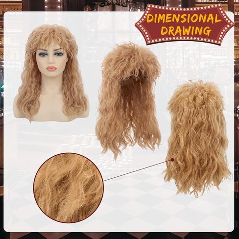 5 Pcs Disco Outfit Costume Tassel Fringe Dress Rock Wig Fishnet Tights Necklace Earring for 70s 80s Party in Kuwait
