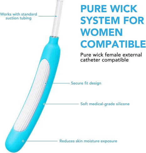 Female External Catheter for Women, Soft & Secure Fit, Non-Invasive Design, Compatible with Most Suction Systems, Individually Packaged, Case of 30 in Saudi Arabia