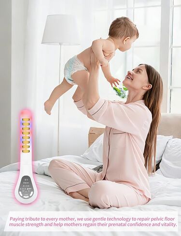 Pelvic Muscle Trainer Incontinence Treatment Device Electric Kegel Exerciser for Women Pelvic Floor Muscle Strengthening Stimulator for Bladder Control and Postpartum Recovery in Kuwait