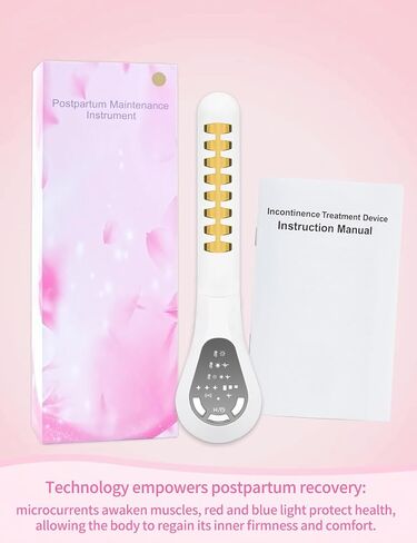 Pelvic Muscle Trainer Incontinence Treatment Device Electric Kegel Exerciser for Women Pelvic Floor Muscle Strengthening Stimulator for Bladder Control and Postpartum Recovery in Kuwait