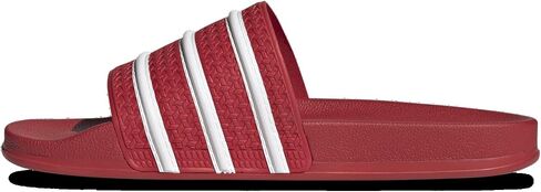 أديداس Adilette OG Comfort - للرجال (أحمر/أبيض) in Kuwait