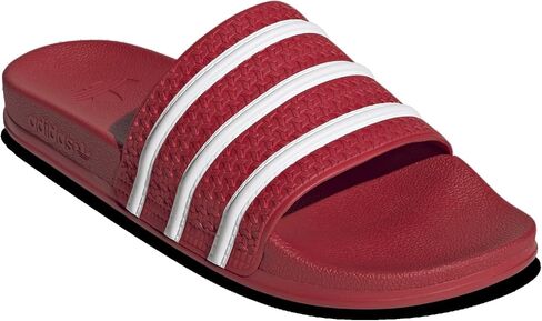 أديداس Adilette OG Comfort - للرجال (أحمر/أبيض) in Kuwait