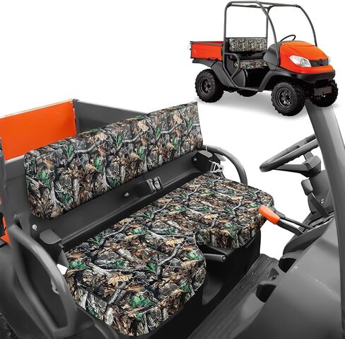 Seat Cover Compatible with Kubota RTV 400/500 Bench Seat, Knitted Fabric ATV UTV Seat Covers in Kuwait