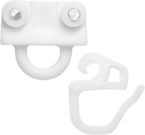 Gliders Curtain Gliders Suitable for Ikea KVARTAL Replacement Parts Wheels Hooks System Accessories Curtain (Pack of 24) in Saudi Arabia