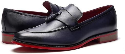 Encore Tassel Loafer (Navy Blue Leather, US 10 D) in Saudi Arabia