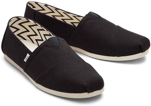 حذاء رجالي من TOMS Alpargata Espadrille، أسود، 14 in Kuwait