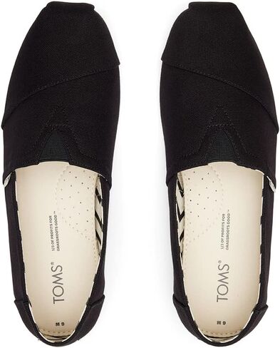 حذاء رجالي من TOMS Alpargata Espadrille، أسود، 14 in Kuwait