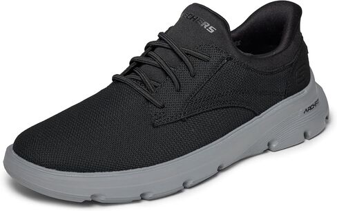 Skechers Men's Arch Fit Garza Chapman Round Toe Mesh Bungee Lace Slip-ins in Saudi Arabia