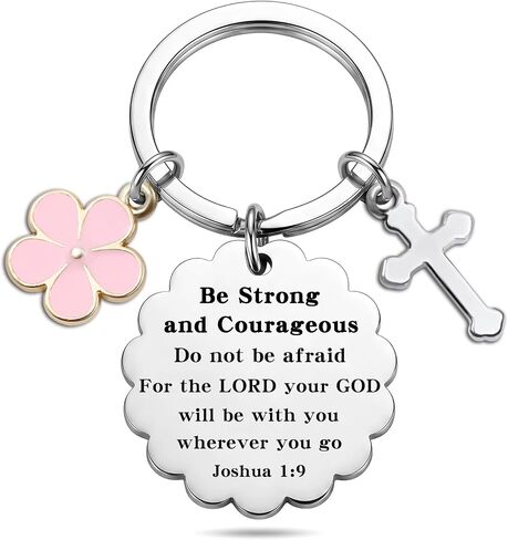 Christian Gifts for Women Girl, Baptism Confirmation Gifts for Teen Girl, Bible Verse Keychain for Birthday Christmas in Saudi Arabia
