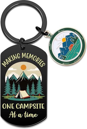 Camper Keychain Camper Accessories Rv Keychain Accessories Camping Gifts for Women Camping Stuff Best Gifts for Rv-Owners Hiking Travel Gift for Women Men Birthday Christmas Gift Idea in Kuwait