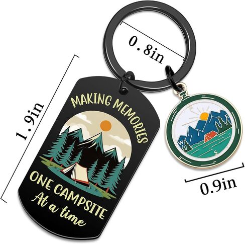 Camper Keychain Camper Accessories Rv Keychain Accessories Camping Gifts for Women Camping Stuff Best Gifts for Rv-Owners Hiking Travel Gift for Women Men Birthday Christmas Gift Idea in Kuwait